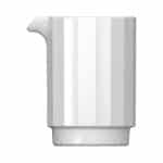 EDGE WHITE MILK POT 15CL WITH OUT HANDLE BAUSCHER GERMANY - BY ORDER