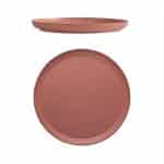 WINGS PORCELAIN PLATE ROUND TERRA MATT 26CM 15-082 TABLETOP