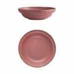 WINGS PORCELAIN PLATE ROUND DEEP TERRA MATT 22CM 15-085 TABLETOP