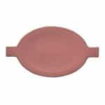 WINGS PORCELAIN OVAL PLATE LID FOR WI-14031 TERRA MATT 31X17CM 15-099 TABLETOP