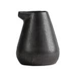 WINGS PORCELAIN SAUCE MILK POT BLACK MATT 20CL 15-030 TABLETOP