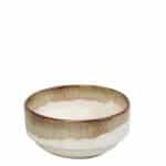 ESSENTIALS REACTIVE BEIGE BOWL STACKABLE 12CM  STONEWARE ESPIEL