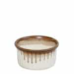 ESSENTIALS REACTIVE BEIGE SOUFFLE BOWL 9CM STONEWARE ESPIEL