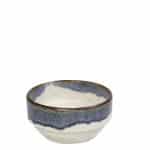 ESSENTIALS REACTIVE BLUE BOWL STACKABLE 10CM STONEWARE ESPIEL