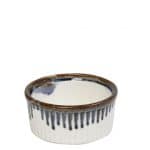 ESSENTIALS REACTIVE BLUE SOUFFLE  BOWL 9CM STONEWARE ESPIEL