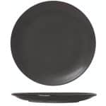 MIDNIGHT MAT BLACK FLAT PLATE 31CM GTSA - DISCONTINUED