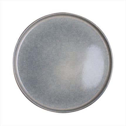GRAIN REACTIVE GLAZE STEP PLATE 27CM STONEWARE TABLETOP