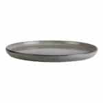 GRAIN REACTIVE GLAZE STEP PLATE 27CM STONEWARE TABLETOP - Image 2