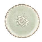 TINTA ROME FLAT PLATE 17CM VITRIFIED PORCELAIN TABLETOP