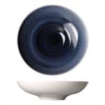 VYTHOS PRESTIGE DEEP PLATE 22X6CL DARK BLUE PORCELAINE TABLETOP