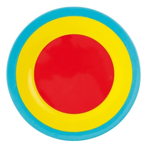 CRO-PAD-17621-01.jpg KIDS MELAMINE PLATE 20CM COLORFUL PADERNO - Image 1