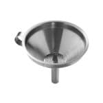 FUNNEL WITH DETACHABLE FILTER INOX 15CM ILSA
