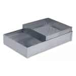 FLOUR SIEVE HEAVY DUTY RECTANGULAR 50X28X10CM INOX SUPREMINOX