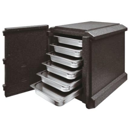 INSULATED CATERING FOOD PORTER THERMOBOX 6X6.5CM G/N 1/1 POLYPROPYLENE UNIQUE