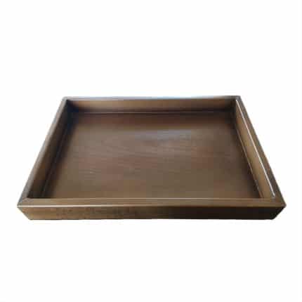 SCANDI BOX PEACH WALNUT 23X34X4CM