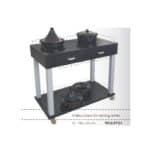 SERVING MINI BAR TROLLEY WOOD BLACK 2 DRAWERS 100X53CM UNIQUE