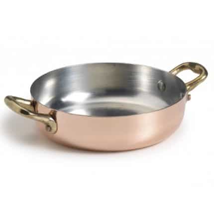 OMELETTE PAN 2HANDLES 24CM COPPER FASA - DISCONTINUED
