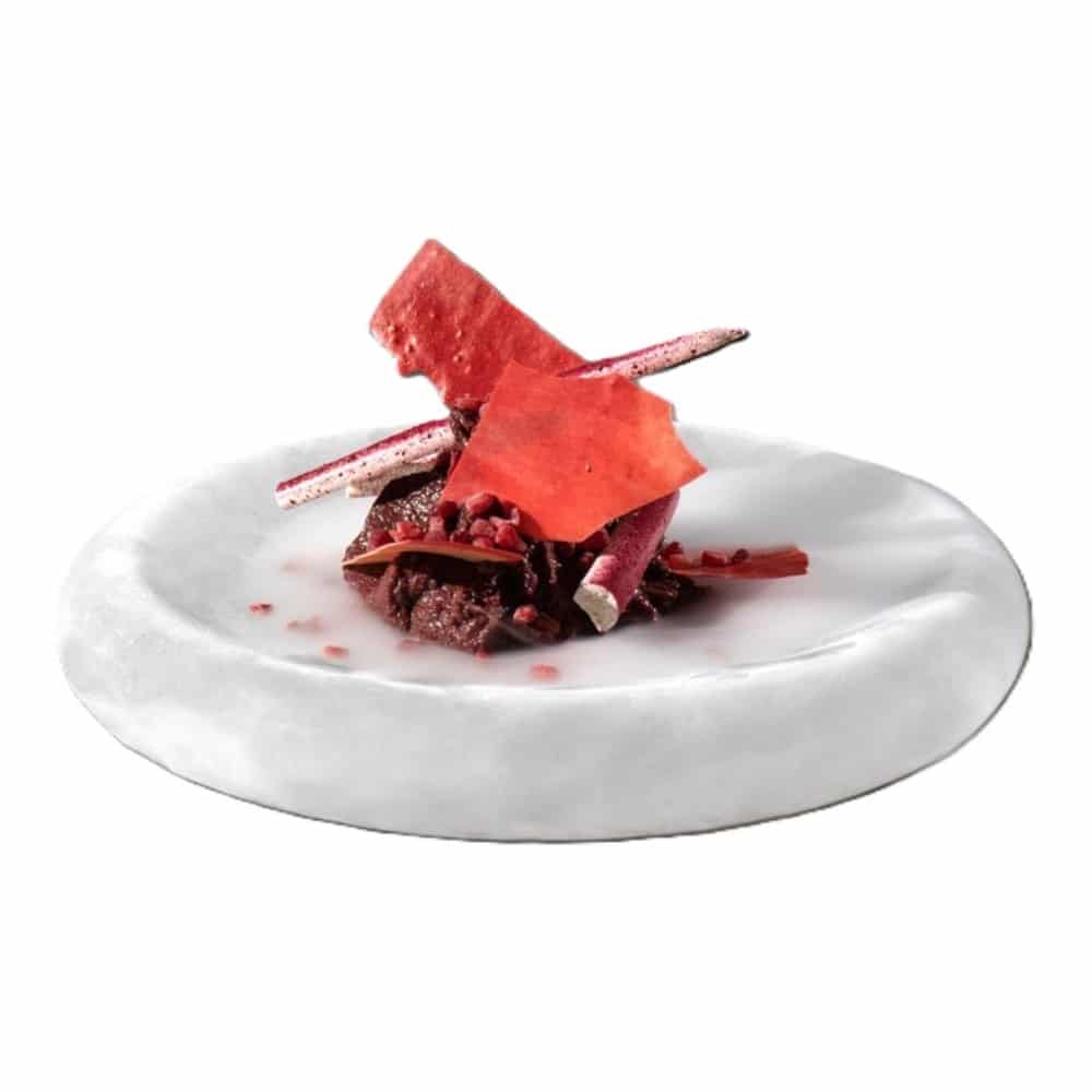 160-0040.jpg 100 CHEF ICE AGE PLATE MEDIUM 16-17CM SPAIN - BY ORDER - Image 1