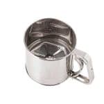 FLOUR SIEVE SIFTER ROUND 12X13CM 9697 INOX 304