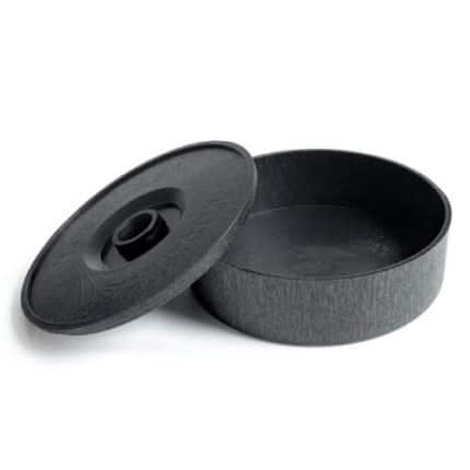 TORTILLA FAJITAS SERVER 17CM BLACK 794117 IBILI