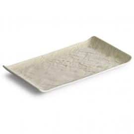 781054.jpg LIVELLI SERVING RECTANGULAR DISH 26X15CM BEIGE CHIC BELGIUM - Image 1