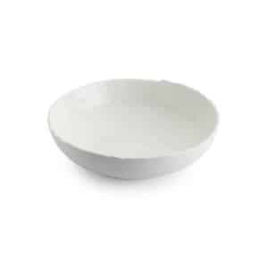 781066.jpg LIVELLI PASTA / SALAD PLATE 24X6CM WHITE CHIC BELGIUM - Image 1