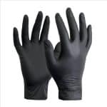 GLOVE DISP BLACK NITRILE POWDER FREE 1X100 XLARGE