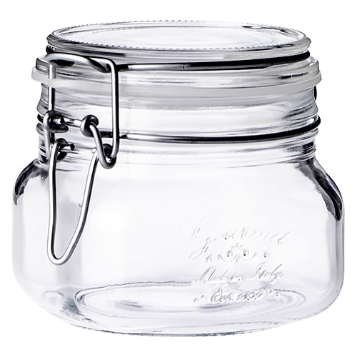 BUF-BOR-17209320.jpg BORGONOVO FOOD JAR GOURMET HERMETIC 0.50CL ITALY - Image 1