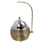 CHAFING DISH INOX WIRED 35X35X40-64CM 4.5L GOLD ESPIEL - BY ORDER