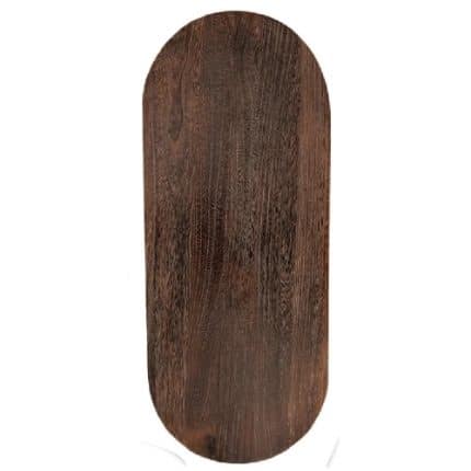 WOOD PAULOWNIA BROWN OVAL 110X33X3CM ESPIEL - BY ORDER