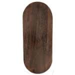 WOOD PAULOWNIA BROWN OVAL 110X23X3CM ESPIEL - BY ORDER