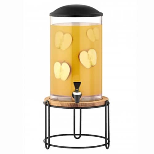 BUF-GAR-DSR06-70-BK.jpg SQUILL JUICE DISPENSER 7L BLACK GARIBALDI - Image 1