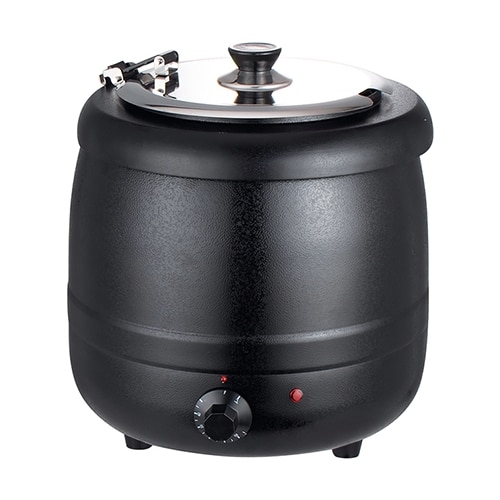 BUF-NOV-07-072.jpg SOUP WARMER 10LT ELECTRIC BLACK SK-600F UNIQUE - Image 1