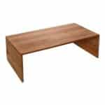WOOD BEECH RECTANGULAR STAND 45X20X6CM UNIQUE