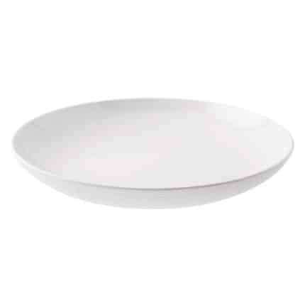 MELAMINE ROUND DISH WHITE 32X3.5CM PADERNO