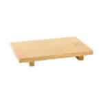 ETHNIC SUSHI WOOD BOARD24X15X3CM