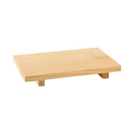 ETHNIC SUSHI WOOD BOARD24X15X3CM