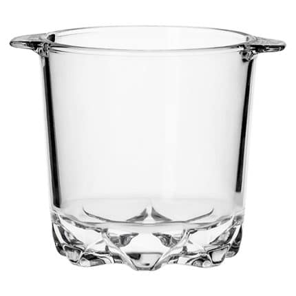 BORGONOVO POLKA ICE BUCKET 12CM GLASS ITALY