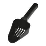 ICE SCOOP WITH DRAINER 30CL BLACK APS