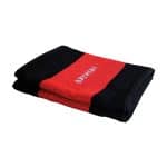 BAR NAPKIN-TOWEL 50X30CM BLACK-RED COLOUR NOVATEX