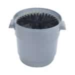 GLASS CLEANING BRUSH NYLON BUCKET PLASTIC NOV