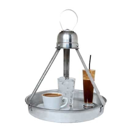 BY ORDER TRAY TRADITIONAL ALUMINIUM COFFEE 34CM 018.20.001 UNIQUE