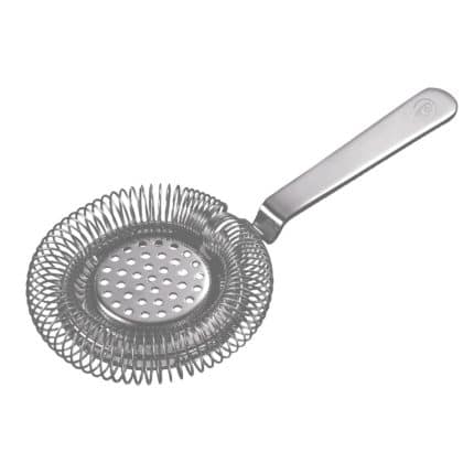 BAR COCKTAIL STRAINER DELUXE BLACK 10CM NOVATEX