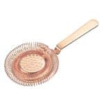 BAR COCKTAIL STRAINER DELUXE COPPER 10CM NOVATEX