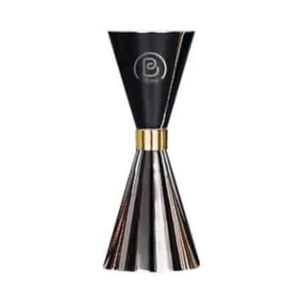 PROFESSIONAL MEASURE JIGGER JAPANESE 2CL - 5CL BLACK XPBAR NOVATEX