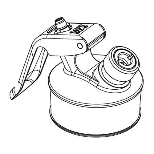 BWC-NOV-95-512.jpg ISI CREAM MACHINE SPARE METALLIC PART OF THE HEAD - Image 1