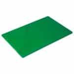 CUTTING BOARD PE HACCP GREEN 50X30X1.5CM GTSA - BY ORDER