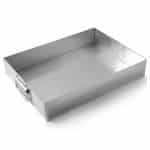 BAKING PAN ALUMINIUM WITH HANDLES 60X36X7CM UNIQUE - BY ORDER