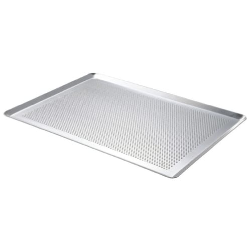 COO-SFY-TRA60401P.jpg BAKING PAN TRAY PERFORATED ALUMINIUM HEAVY 2MM THICKNESS 60X40CM UNIQUE - Image 1