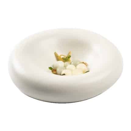 100 CHEF DUNE PLATE BRIGHT WHITE XS 100CHEF - BY ORDER